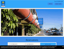 Tablet Screenshot of manhattanmotorinn.com.au